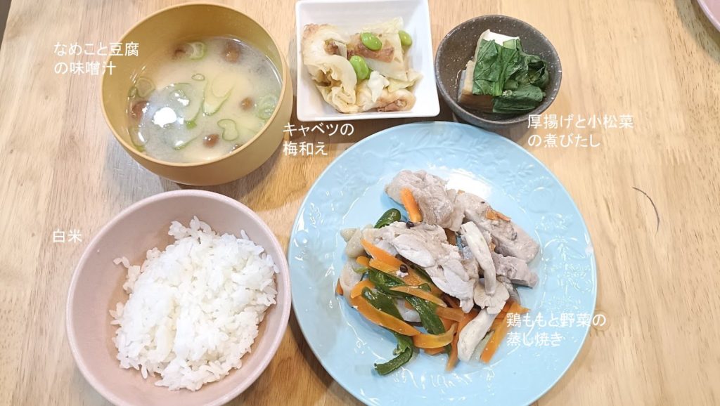 ChatGPTで考えたダイエットメニュー