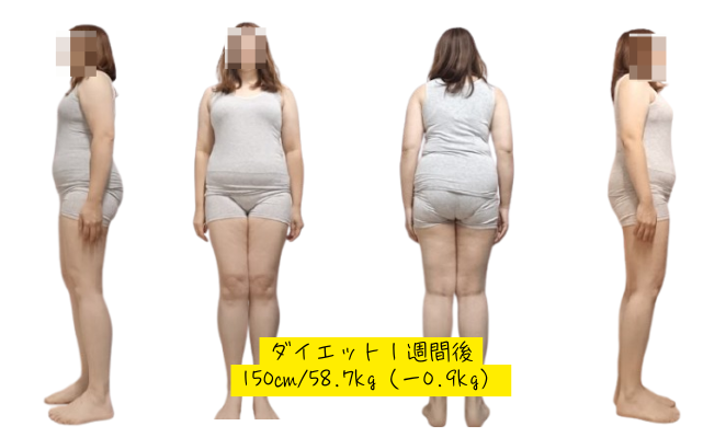 ChatGPTでダイエットのビフォーアフター